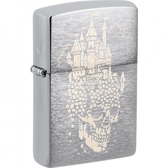 Зажигалка ZIPPO SKULL CASTLE DESIGN 46477
